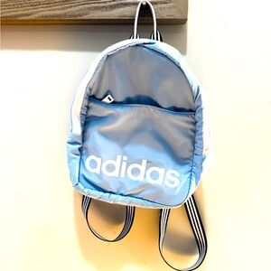 ADIDAS medium baby blue backpack